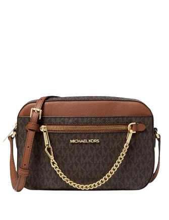 Michael Michael Kors camera bags for photography enthusiastsMichael Michael Kors Jet Set Large Logo Crossbody Bag