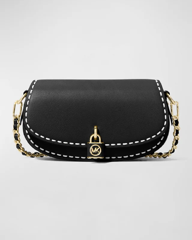 Michael Michael Kors Bags for award shows to complete the look of the attendeesMila Small Sling Leather Crossbody Bag