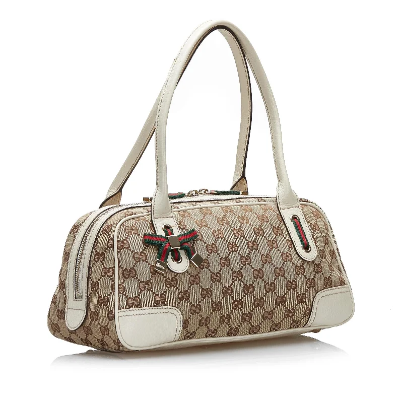 Ladies Gucci handbags with a detachable coin purse insideGucci Gg Canvas Princy Shoulder Bag (SHG-YfwiDJ)