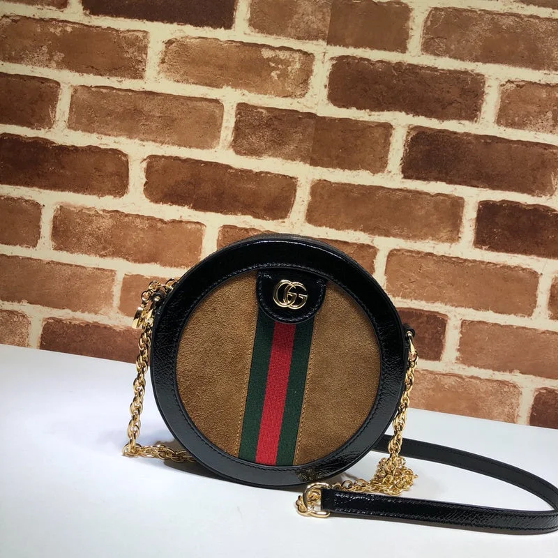 Women Gucci Sylvie bags featuring the signature web stripeBC - GUCCI BAG - 3177