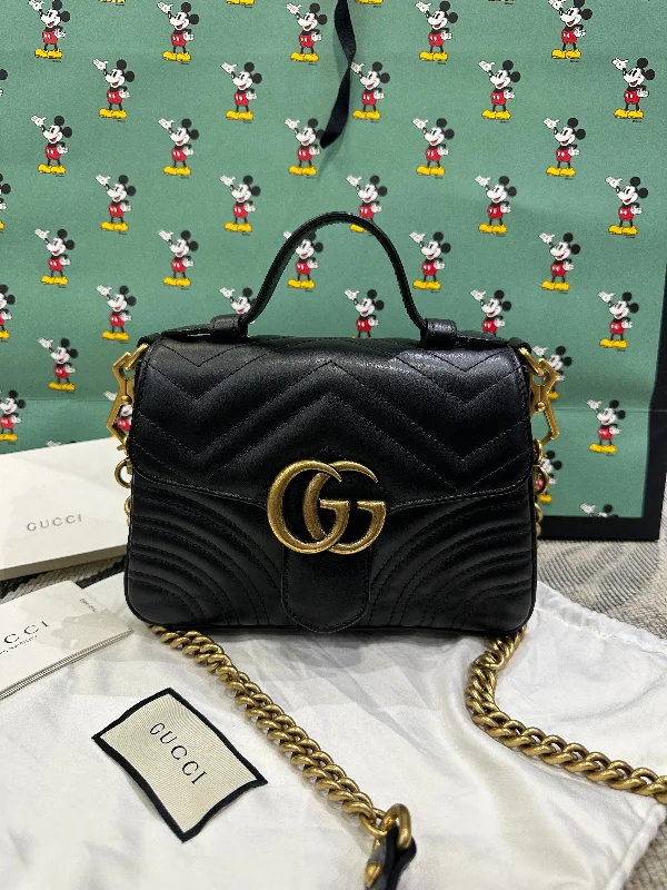 Women Gucci bags with a magnetic snap closure for easy accessGucci - Sac Marmont