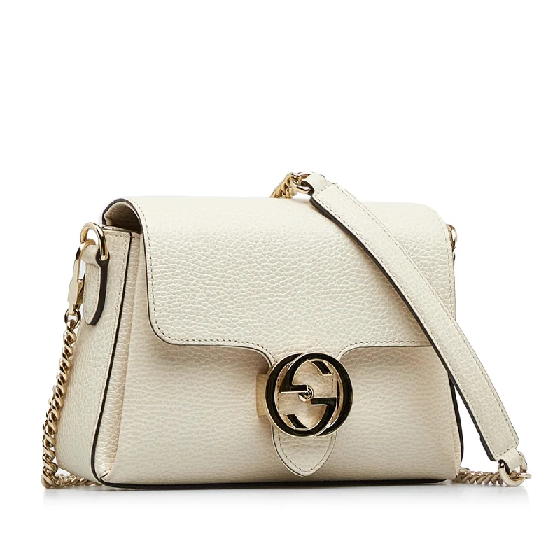 Women Gucci crossbody bags with a keychain holderGucci Small Dollar Interlocking G (SHG-LmN5zb)