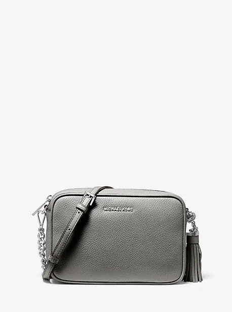 Michael Michael Kors messenger bags for bike commutersMK Jet Set Medium Logo Crossbody Bag - Grey - Michael Kors