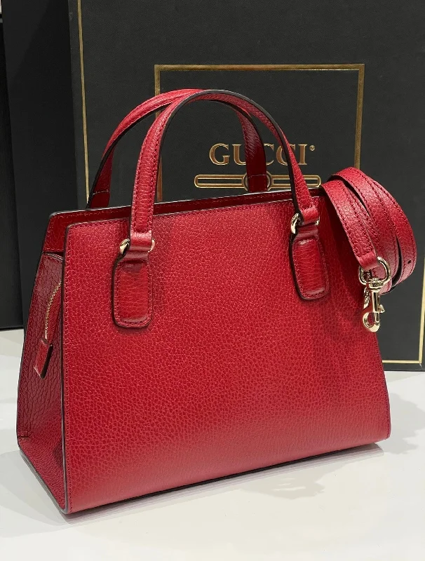 Gucci crossbody bags for women with adjustable leather strapsGucci - Sac Soho GG rouge