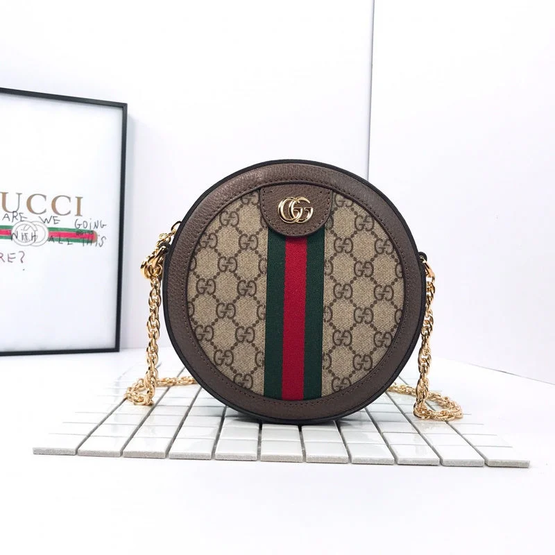 Women Gucci backpacks with a luxurious leather finishBC - GUCCI BAG - 2703