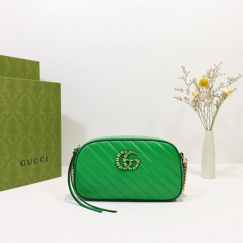 Ladies Gucci shoulder bags with a wide - width strapWF - Gucci Bags - 1576