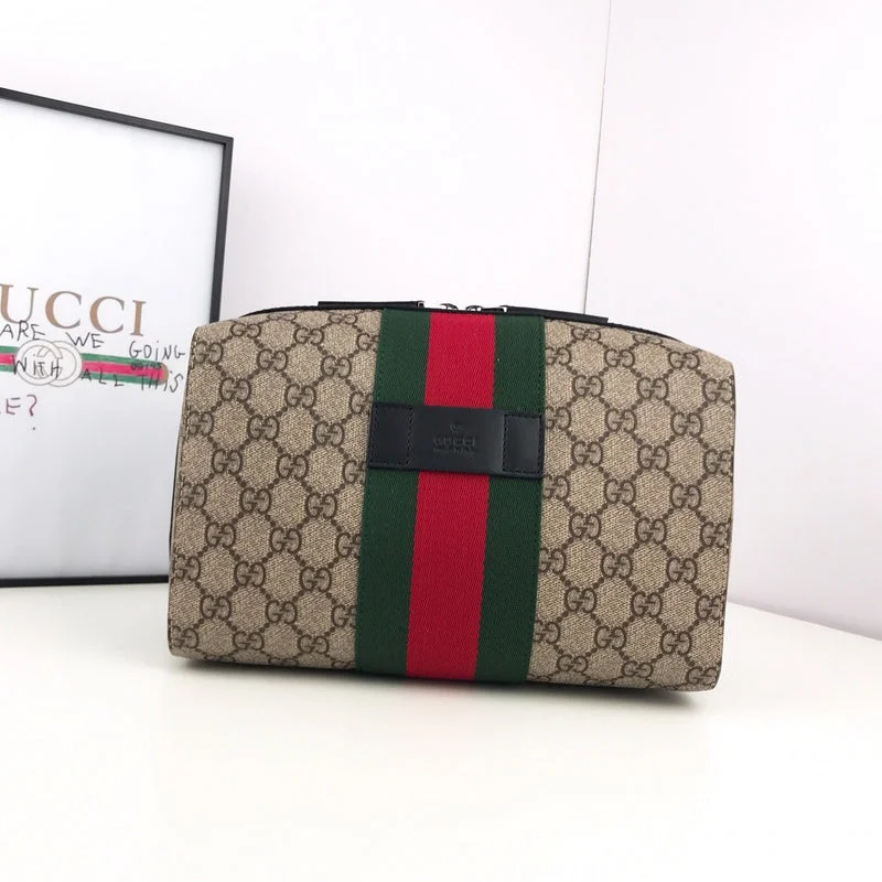 Ladies Gucci shoulder bags with a magnetic - closure flapBC - GUCCI BAG - 2646