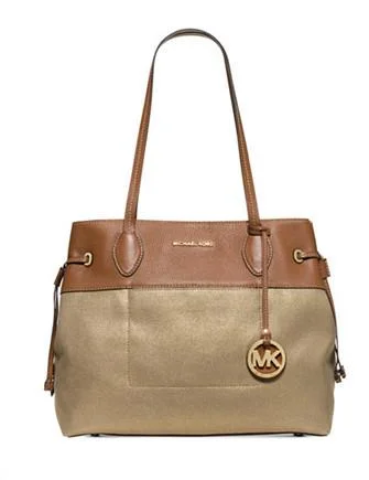 Michael Michael Kors Bags for cycling trips with a strap that won't get in the wayMichael Michael Kors Marina North South Large Drawstring Tote