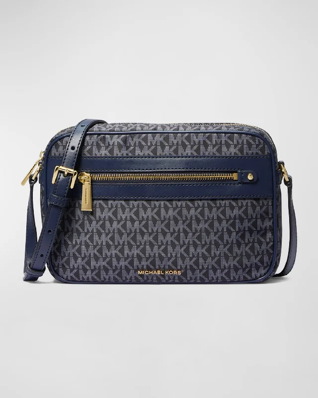 Michael Michael Kors Bags for solo travelers for a sense of luxury on the goJet Set Large Monogram Crossbody Bag