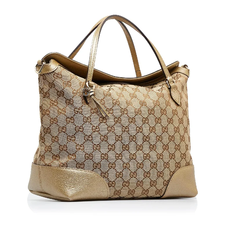 Gucci Marmont bags for women with a snakeskin - effect panelGucci GG Canvas Bree (ZzTLns)