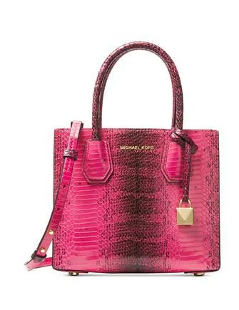 Michael Michael Kors Bags for influencers to carry at eventsMichael Michael Kors Mercer Medium Snakeskin Crossbody