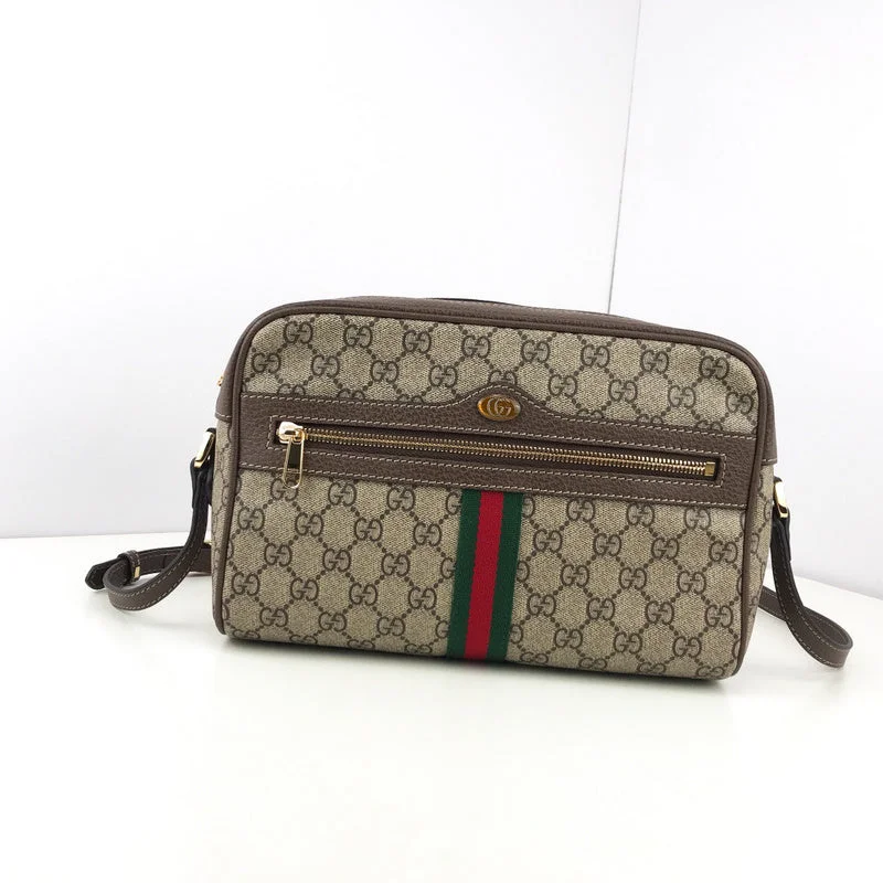 Women Gucci bags with a chain - link trim and a leather bodyBC - GUCCI BAG - 2638