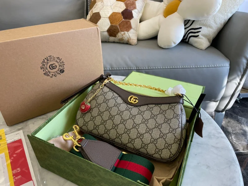 Women Gucci crossbody bags with a keychain holderWF - Gucci Bags - 159