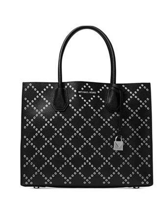 Michael Michael Kors laptop bags for professionals on the goMichael Michael Kors Mercer Stud & Grommet Large Convertible Tote