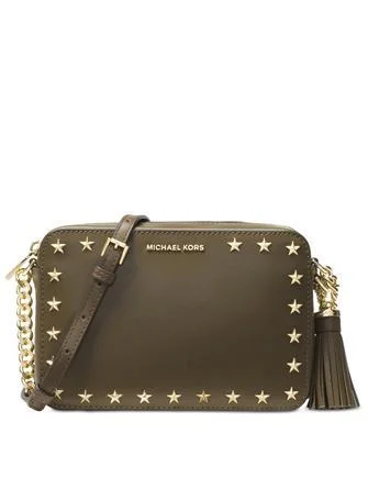 Michael Michael Kors Bags for music festivals with a trendy designMichael Michael Kors Medium Star Studded Camera Bag