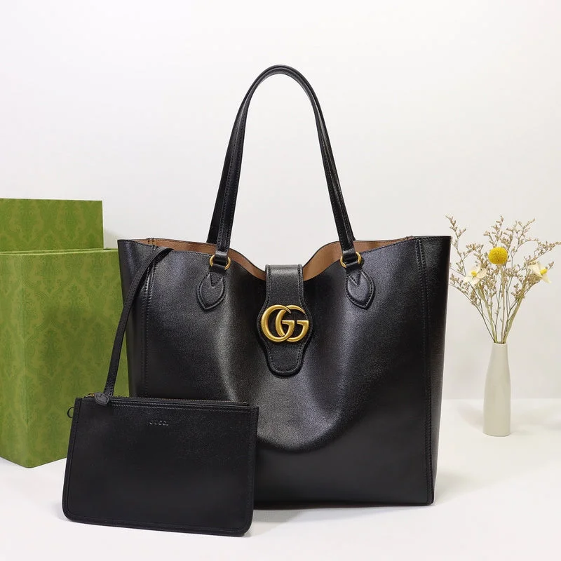 Women Gucci bags with a zip - around closure for securityWF - Gucci Bags - 1592