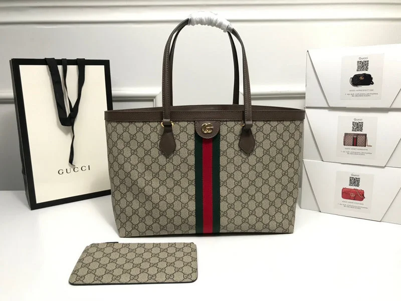 Women Gucci bags with a zip - around closure for securityWF - Gucci Bags - 1352