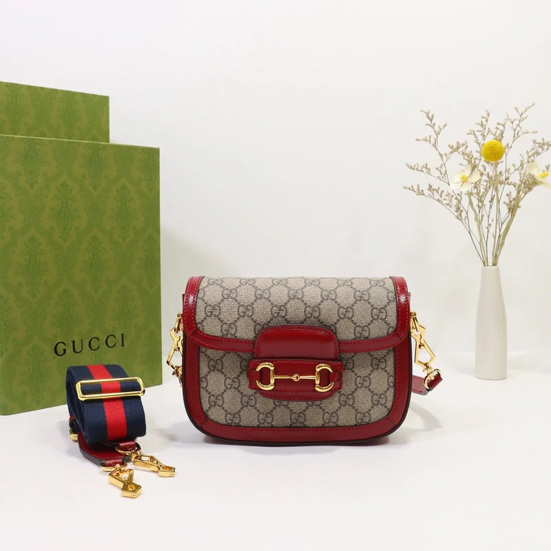 Women Gucci Sylvie bags with a leather - wrapped handleWF - Gucci Bags - 1556