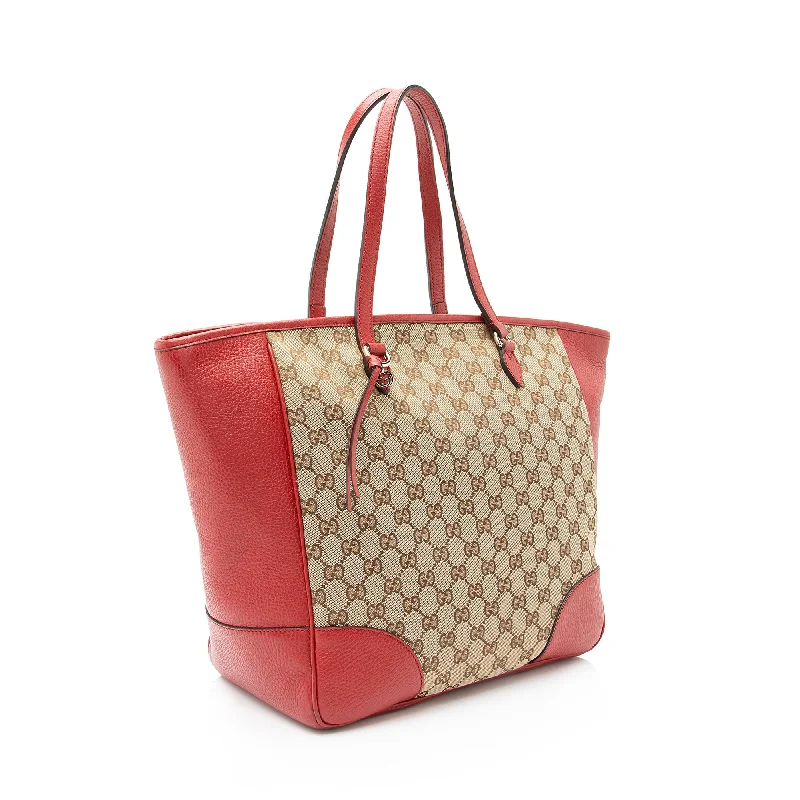 Ladies Gucci Dionysus bags with a detachable shoulder strapGucci GG Canvas Bree Medium Tote (23262)