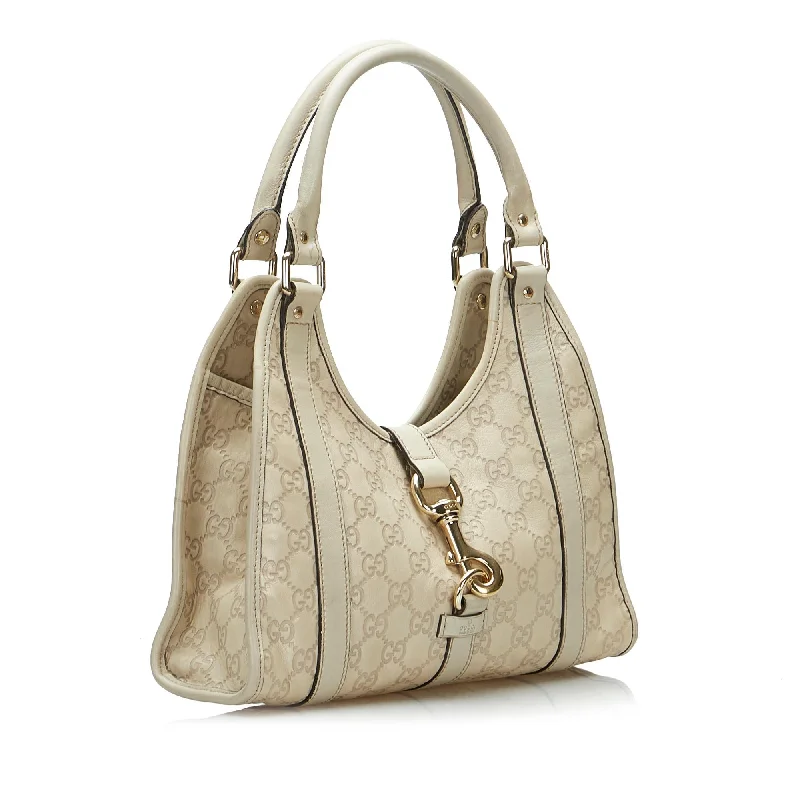 Ladies Gucci shoulder bags with a tassel decorationGucci Guccissima Jackie Bardot (SHG-z8VOlo)