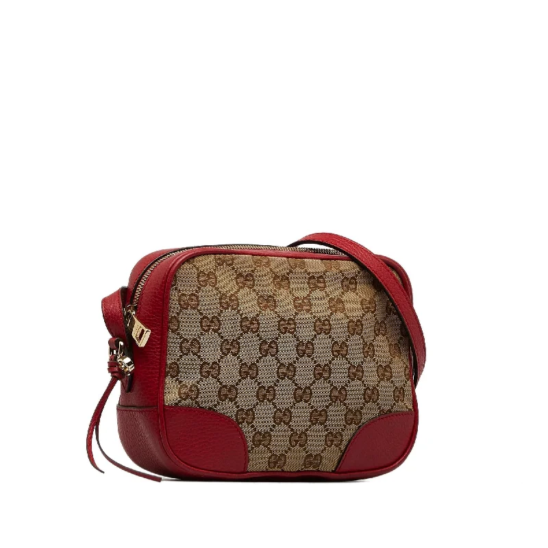 Gucci backpacks for women with a padded laptop compartmentGucci GG Canvas Bree (vV77MC)