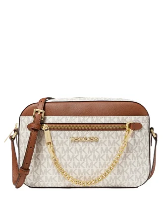 Michael Michael Kors Bags with fabric linings for a soft interiorMichael Michael Kors Jet Set Large Logo Crossbody Bag