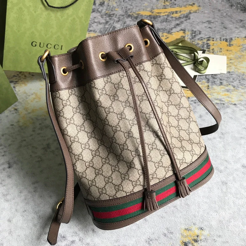 Women Gucci bags with a snap - button closure and a decorative charmWF - Gucci Bags - 1358