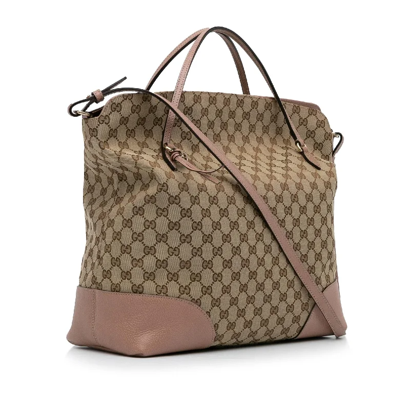 Gucci backpacks for women with a sleek silhouetteGucci GG Canvas Bree Satchel (SbHeXb)