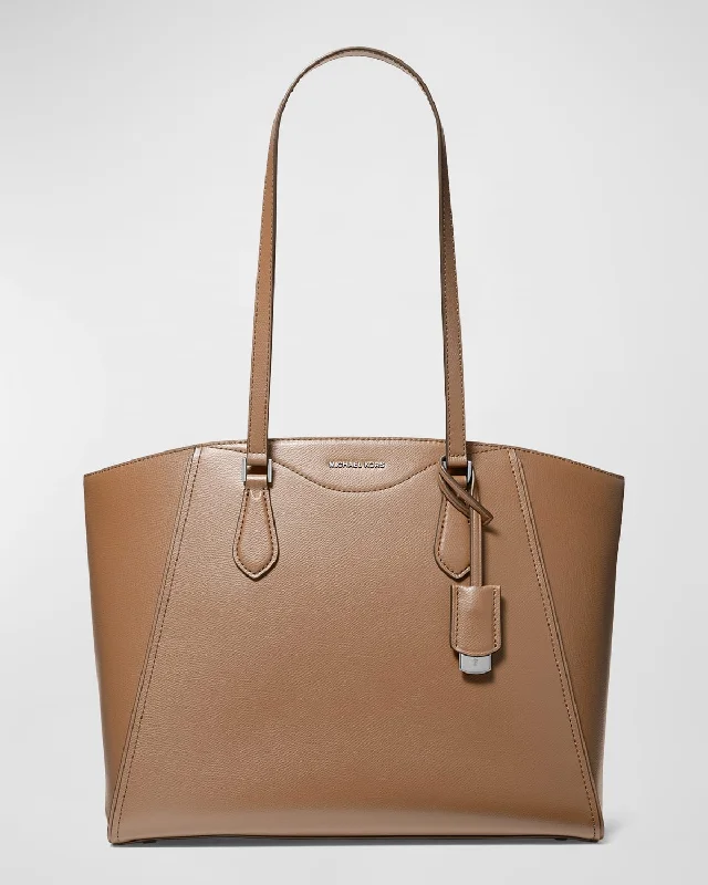 Michael Michael Kors Bags with interior pockets for better organizationTaryn Calf Leather Tote Bag