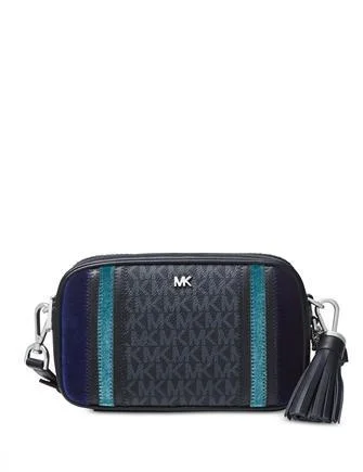 Michael Michael Kors Bags for art gallery openings in an elegant styleMichael Michael Kors Signature Tricolor Camera Bag