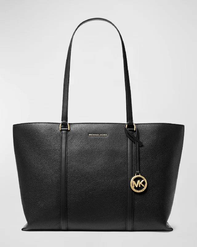 Michael Michael Kors picnic bags for outdoor lunchesLarge Leather Tote Bag