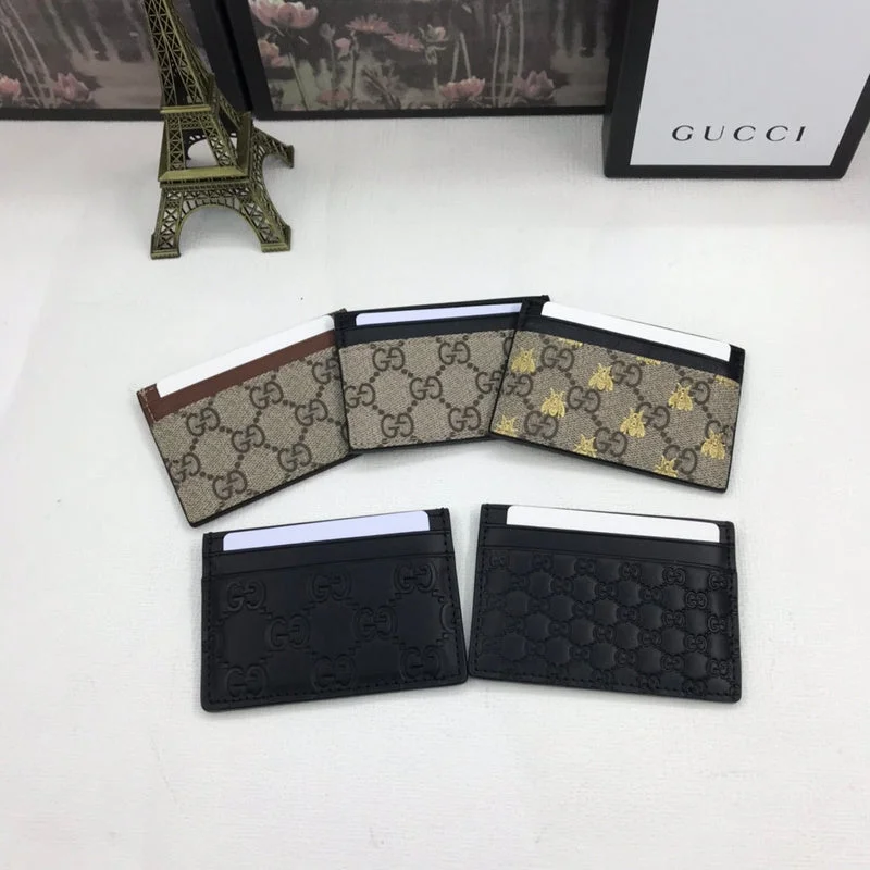 Women Gucci bags with a zip - around closure for securityWF - Gucci Bags - 1550