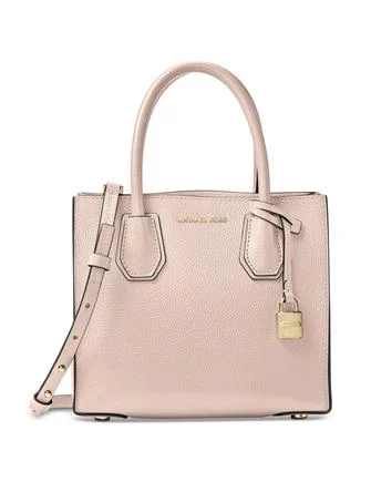 Michael Michael Kors Bags for cycling trips with a strap that won't get in the wayMichael Michael Kors Mercer Medium Bonded Leather Crossbody