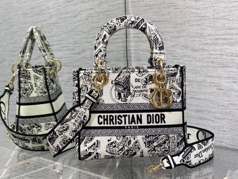 Christian Dior handbags with a back - pocket for quick storageBC - Dior Bags - 807